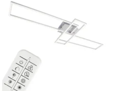 CCT LED Design Deckenleuchte, Lichttemperatur + Helligkeit regulierbar