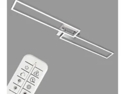 CCT LED Design Deckenleuchte, Lichttemperatur + Helligkeit regulierbar