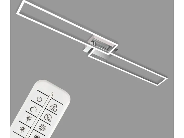 CCT LED Design Deckenleuchte, Lichttemperatur + Helligkeit regulierbar