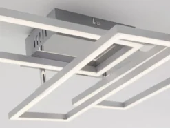 CCT LED Design Deckenleuchte, Lichttemperatur + Helligkeit regulierbar