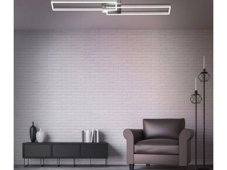 CCT LED Design Deckenleuchte, Lichttemperatur + Helligkeit regulierbar