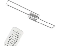 CCT LED Design Deckenleuchte, Lichttemperatur + Helligkeit regulierbar