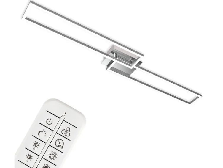 CCT LED Design Deckenleuchte, Lichttemperatur + Helligkeit regulierbar