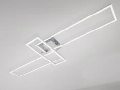 CCT LED Design Deckenleuchte, Lichttemperatur + Helligkeit regulierbar