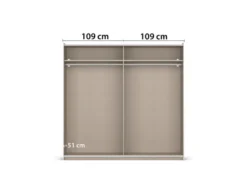 Corvo Schwebetürenschrank