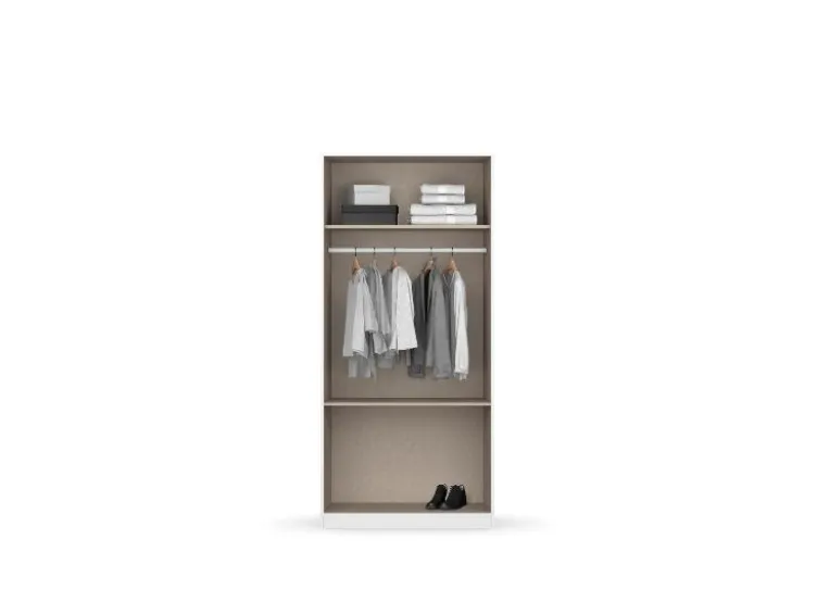 Costa Drehtürenschrank mit Spiegel