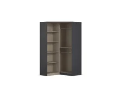 Costa Drehtürenschrank mit Spiegel