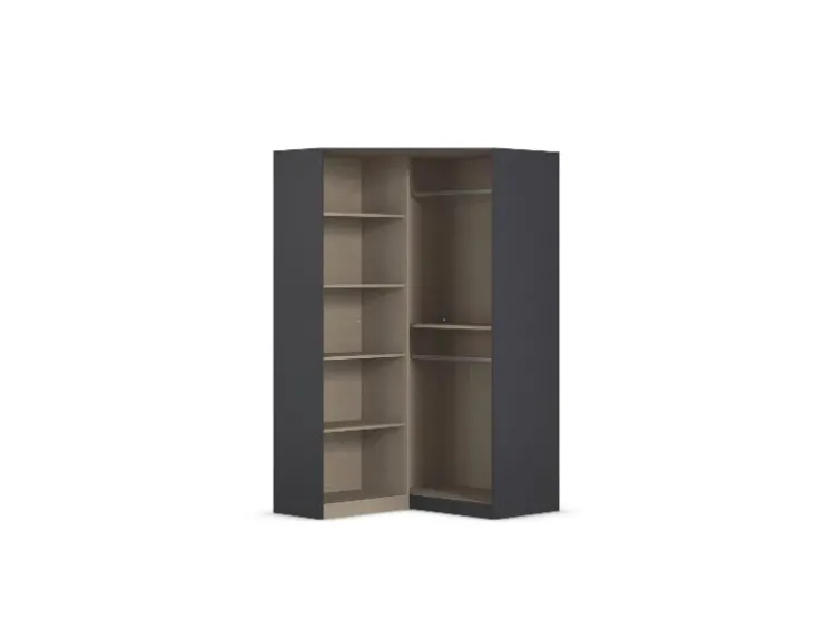 Costa Drehtürenschrank mit Spiegel
