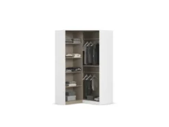 Costa Drehtürenschrank mit Spiegel
