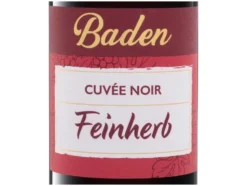 Cuvée Noir Baden QbA feinherb, Rotwein