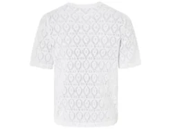 Damen Ajour-Pullover, aus reiner Baumwolle