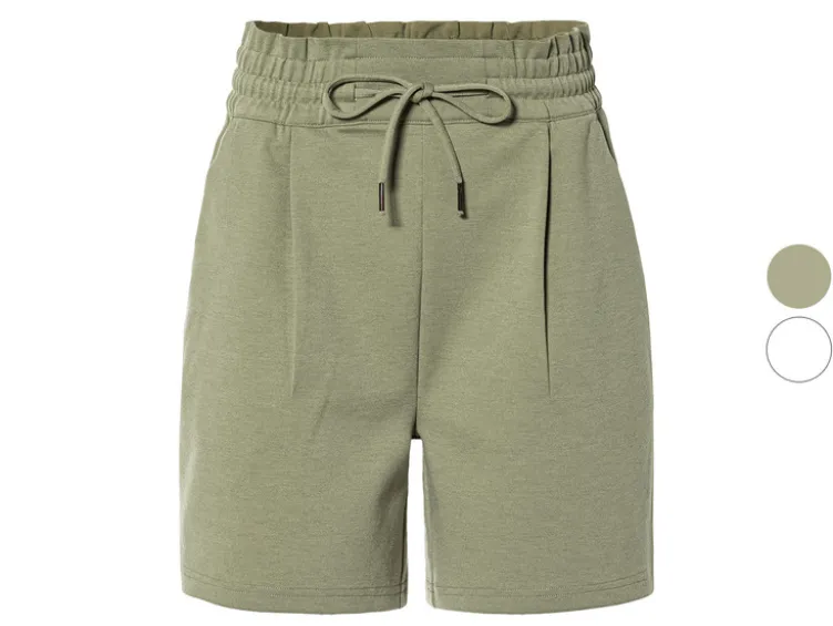Damen Bermuda mit hoher Leibhöhe