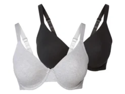 Damen Bügel-BHs, 2 Stück, mit gemouldeten Cups