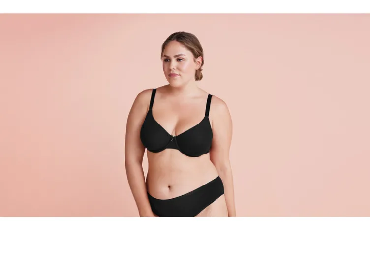 Damen Bügel-BHs, 2 Stück, mit gemouldeten Cups
