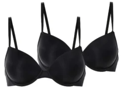 Damen Bügel BHs, 2-Stück mit verstellbaren Trägern