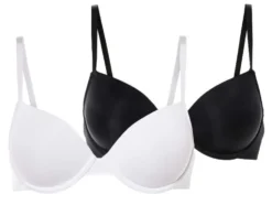 Damen Bügel BHs, 2-Stück mit verstellbaren Trägern