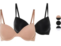 Damen Bügel BHs, 2-Stück mit verstellbaren Trägern