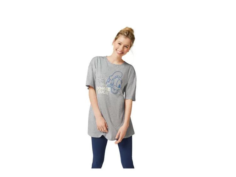 Damen Bigshirt, in weicher Single-Jersey-Qualität