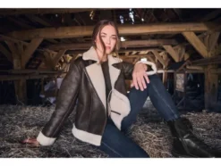 Damen Bikerjacke
