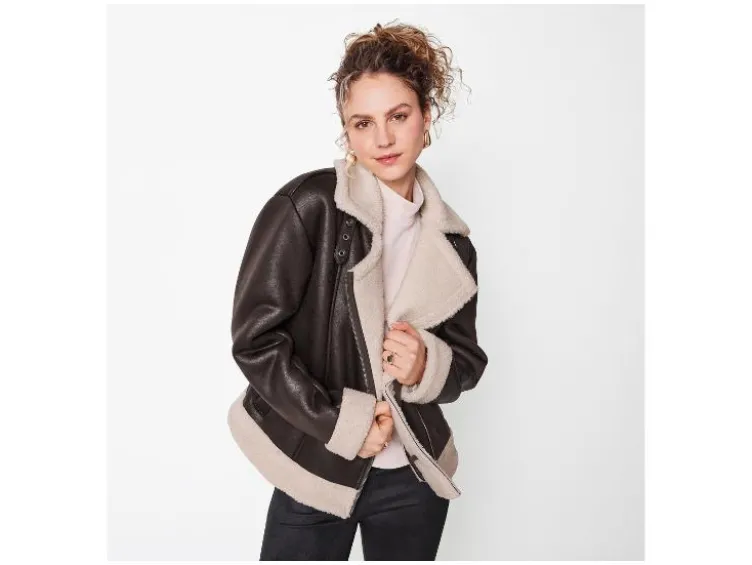 Damen Bikerjacke