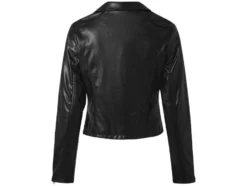 Damen Bikerjacke / Bomberjacke, in modischer Lederoptik