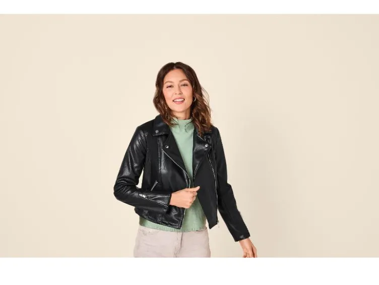 Damen Bikerjacke / Jacke