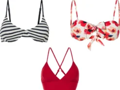 Damen Bikini-Oberteil mit verstellbaren Trägern