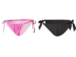 Damen Bikini-Slip, mit seitlichen Bindebändern