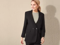 Damen Blazer, gerade geschnitten