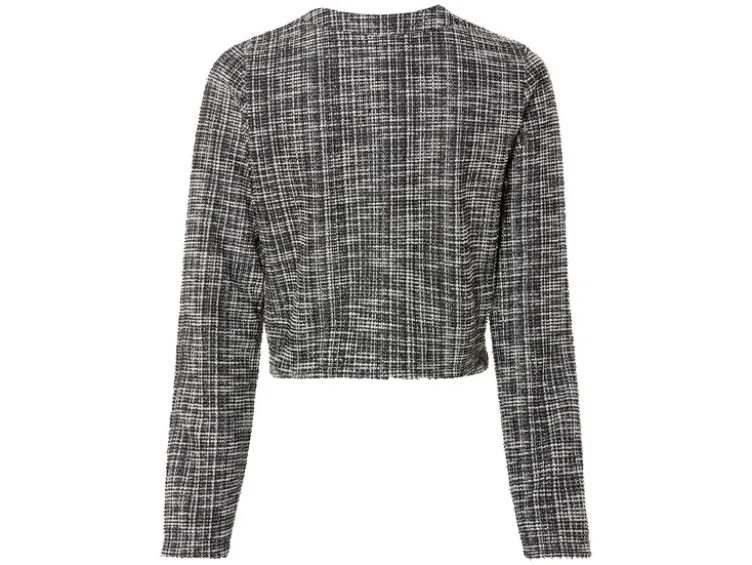 Damen Blazer im Tweed-Design