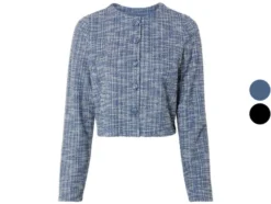 Damen Blazer im Tweed-Design