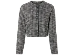 Damen Blazer im Tweed-Design