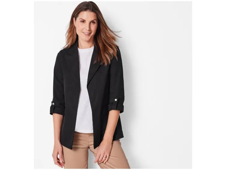 Damen Blazer, mit Eingrifftaschen