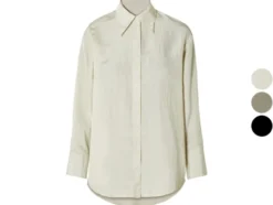 Damen Bluse in Crinkle-Qualität