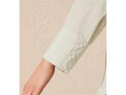 Damen Bluse in Crinkle-Qualität