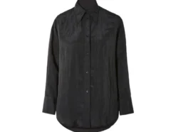 Damen Bluse in Crinkle-Qualität