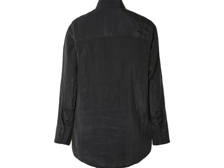 Damen Bluse in Crinkle-Qualität