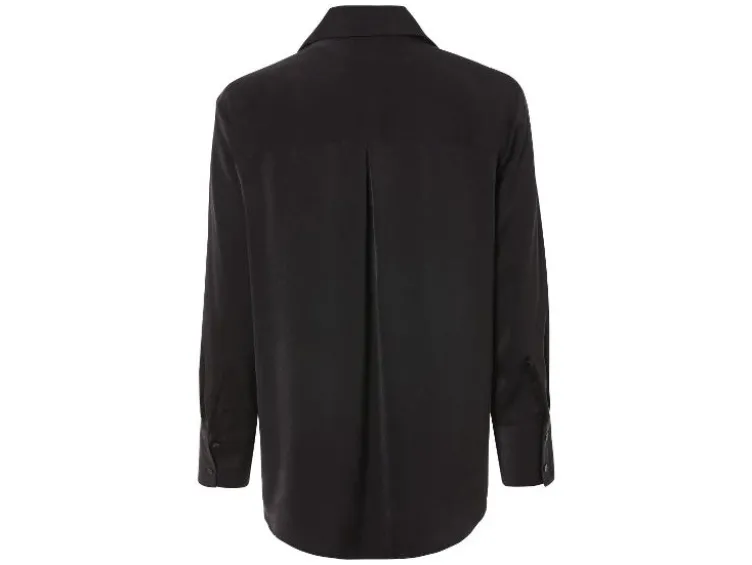 Damen Bluse, in matter Satin-Qualität