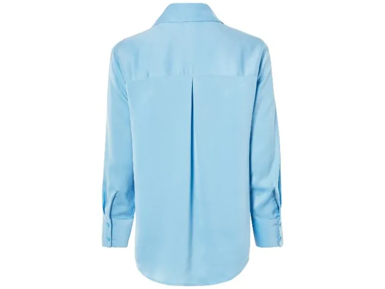 Damen Bluse, in matter Satin-Qualität