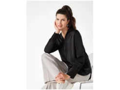 Damen Bluse, in matter Satin-Qualität