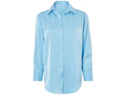 Damen Bluse, in matter Satin-Qualität