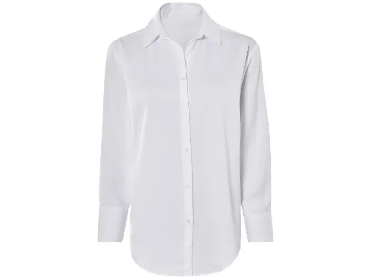 Damen Bluse, in matter Satin-Qualität