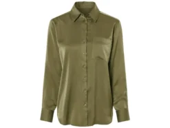 Damen Bluse in matter Satin-Qualität