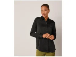 Damen Bluse in matter Satin-Qualität