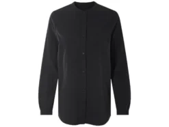 Damen Bluse, mit abgerundetem Saum