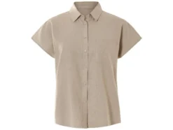 Damen Bluse mit Leinen