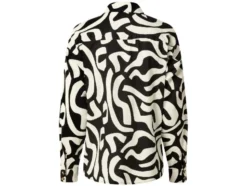 Damen Bluse mit Leinen