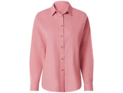 Damen Bluse mit Leinen