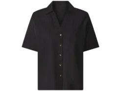 Damen Bluse mit Leinen