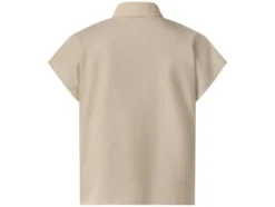 Damen Bluse mit Leinen